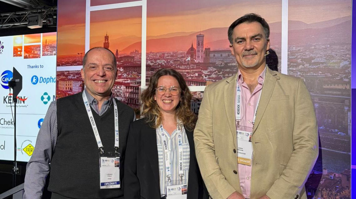 Lorenzo Fraile, Paula Curto and Simon Graham at  ESPHM