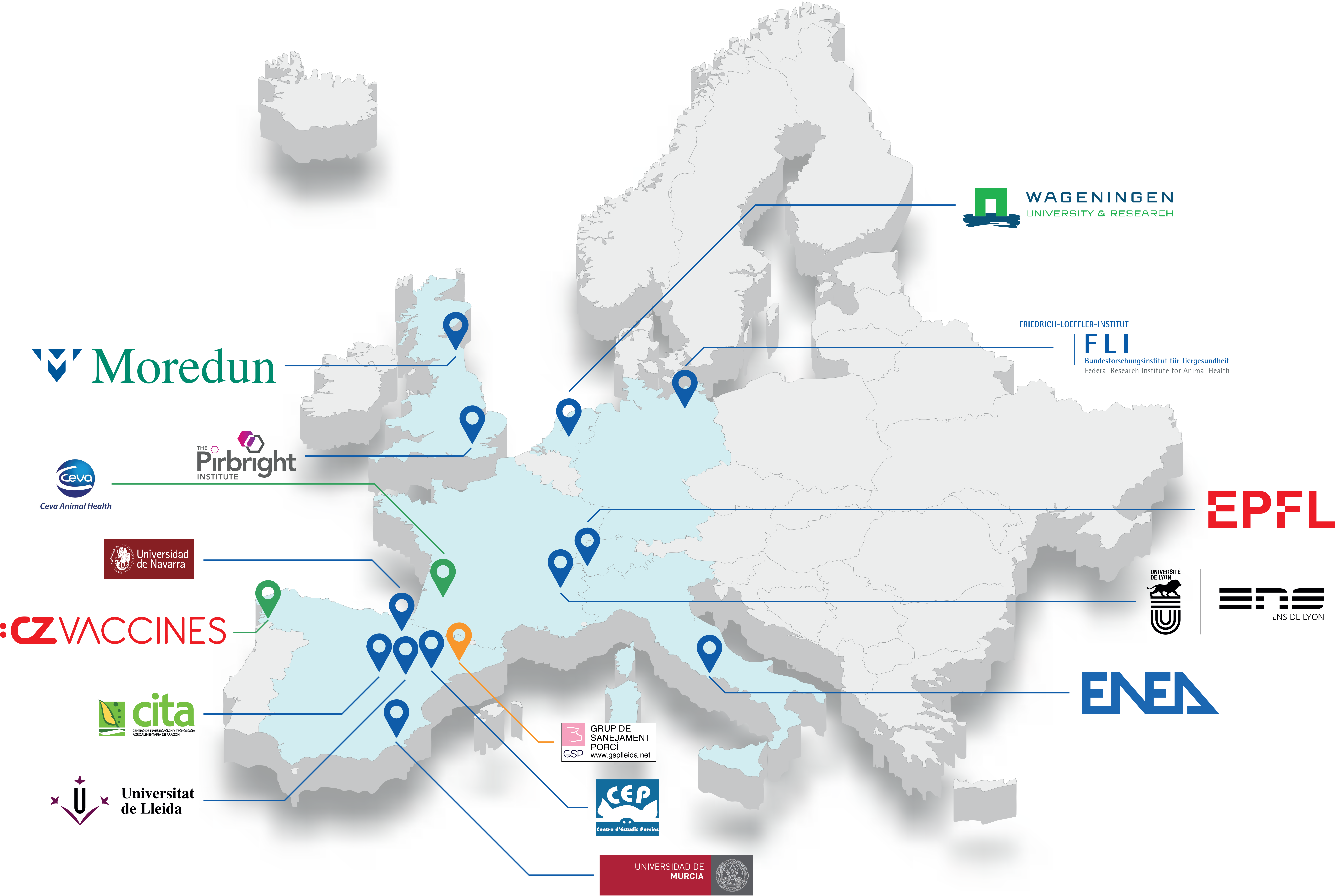 map institutions